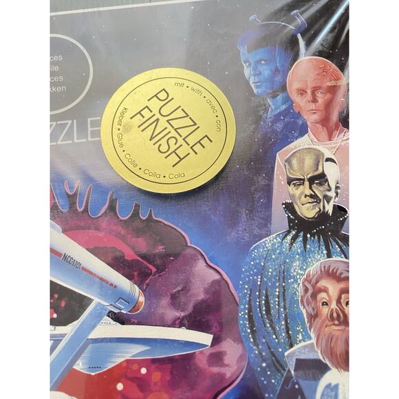 Star Trek Jigsaw Puzzle FX Schmid 600 Piece Exquisit 1993 Paramount #90041 READ - Picture 3 of 14